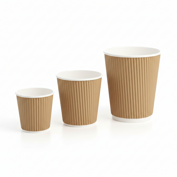 Compostable Ripple Wall Paper Cup