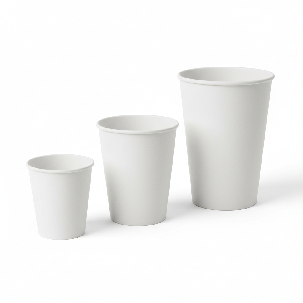 Compostable Single Wall Paper Cup